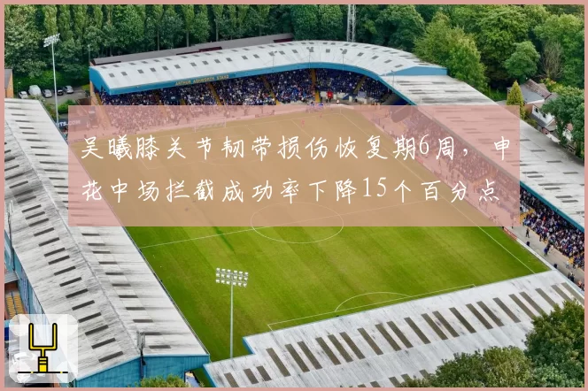 吴曦膝关节韧带损伤恢复期6周，申花中场拦截成功率下降15个百分点