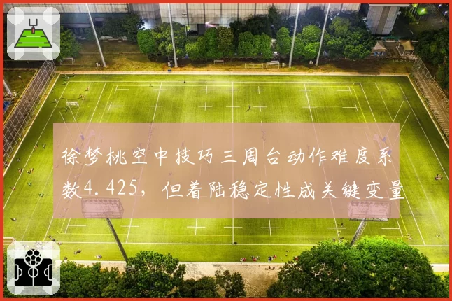 徐梦桃空中技巧三周台动作难度系数4.425，但着陆稳定性成关键变量