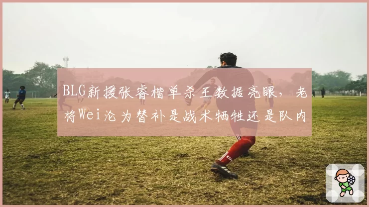 BLG新援张睿楷单杀王数据亮眼,老将Wei沦为替补是战术牺牲还是队内地位洗牌?