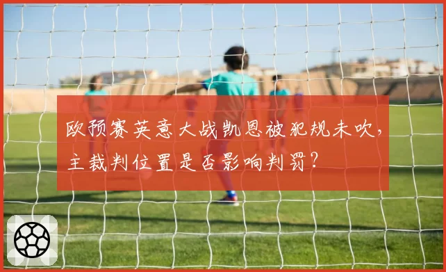 欧预赛英意大战凯恩被犯规未吹，主裁判位置是否影响判罚？