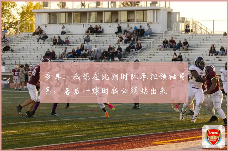 多库：我想在比利时队承担领袖角色，落后一球时我必须站出来